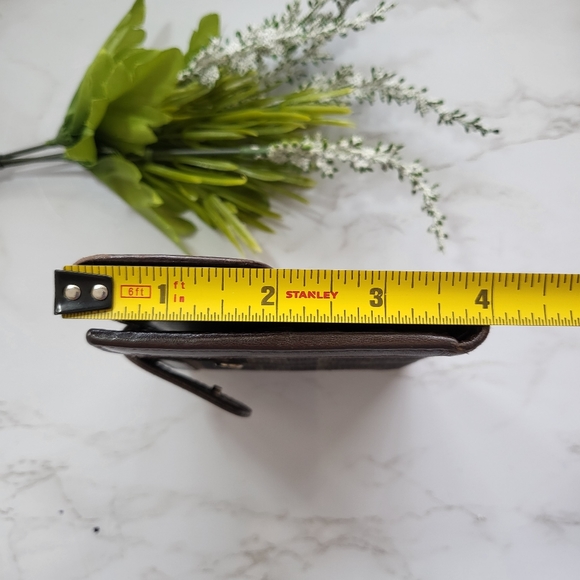 Fendi Zucca Bifold Snap Compact Wallet - Picture 5 of 15